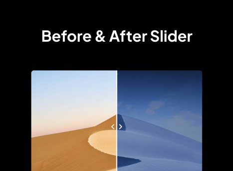 Before & After Slider