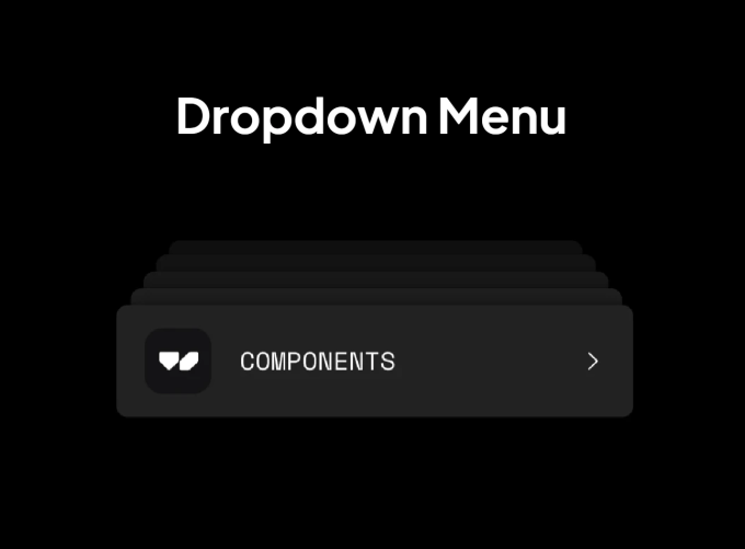 Dropdown Menu