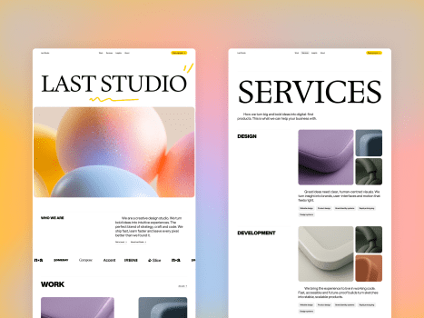 Last Studio · Agency Framer Template