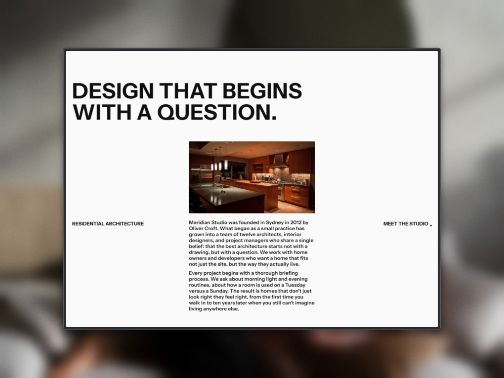 Meridian Architect & Interior