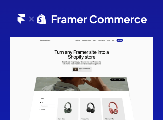Framer Commerce