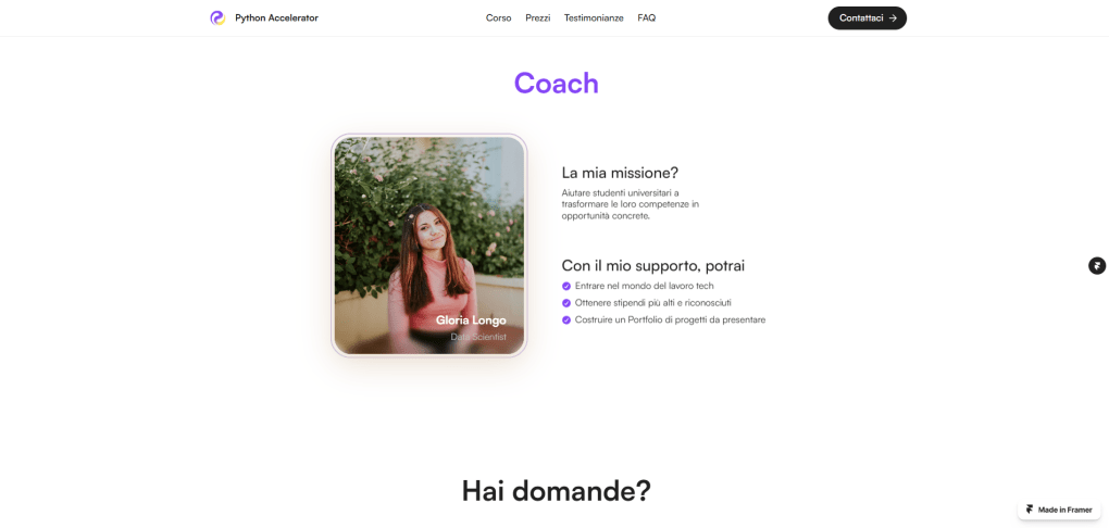 Online Course Landing Page